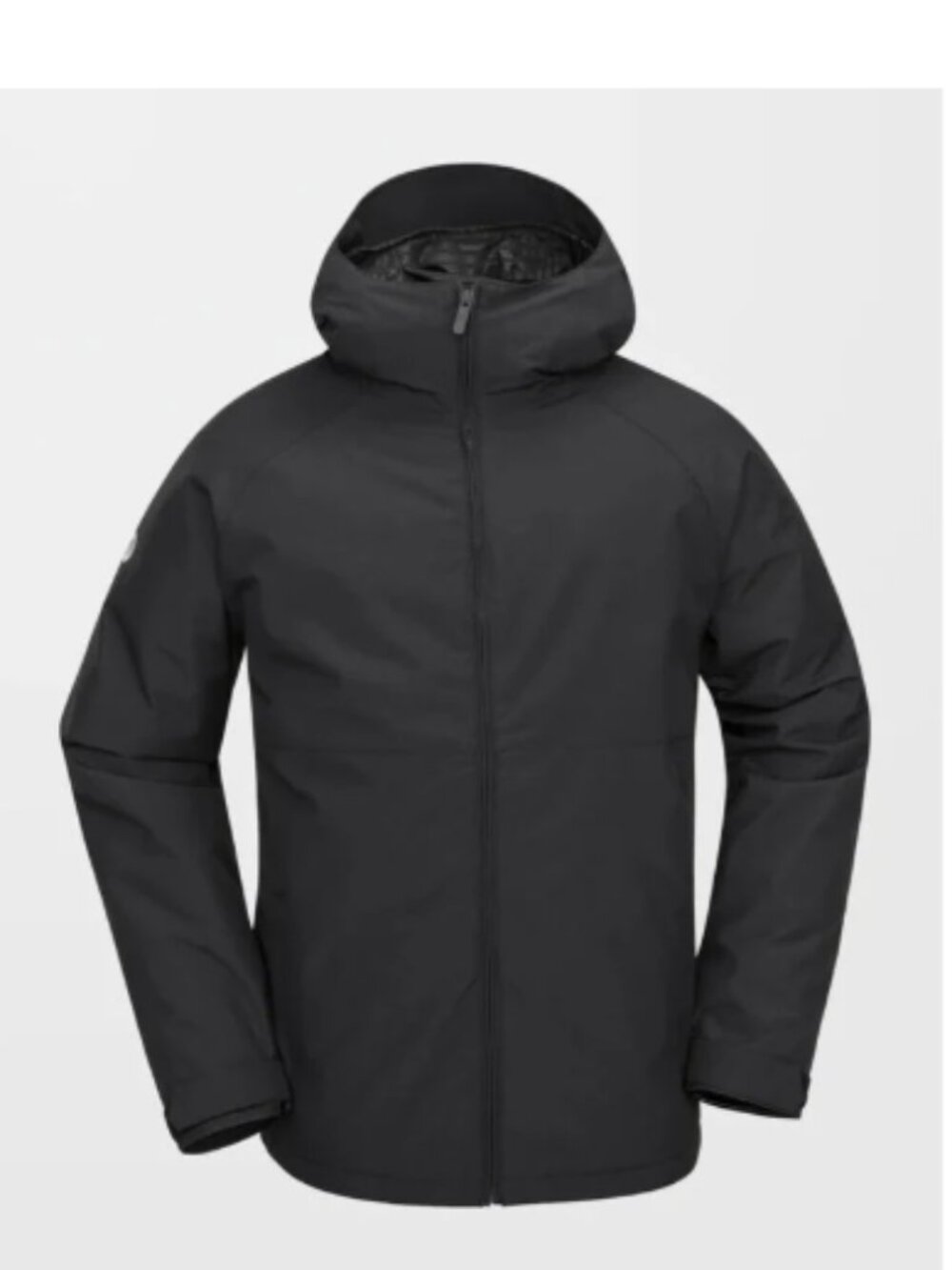 Volcom Men's Large Insulated Gore-Tex Jacket Black NWT Ski Snow Insulated Taped
